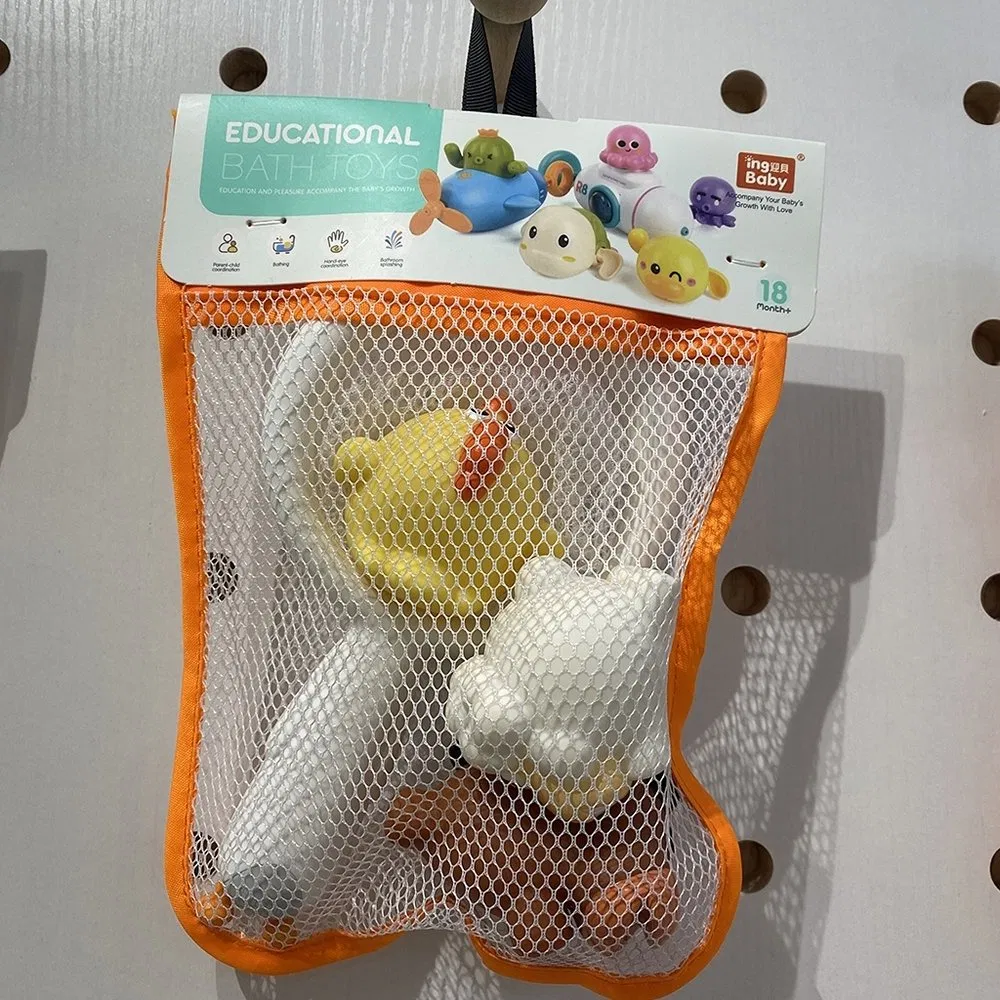 Material plástico ecológico para bebês, brinquedo de banho criativo adequado para atividades de verão