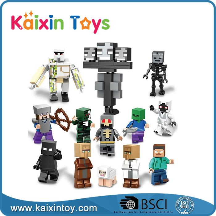 Coleção de Figuras de Plástico Mini Brinquedo Conjunto de Construção Figuras Colecionáveis (10507068)