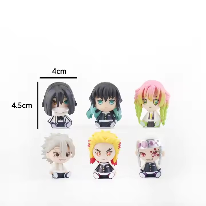 Figuras de Ação em PVC Mini Figuras Personalizadas Coleção Bonecos Brinquedos de Plástico