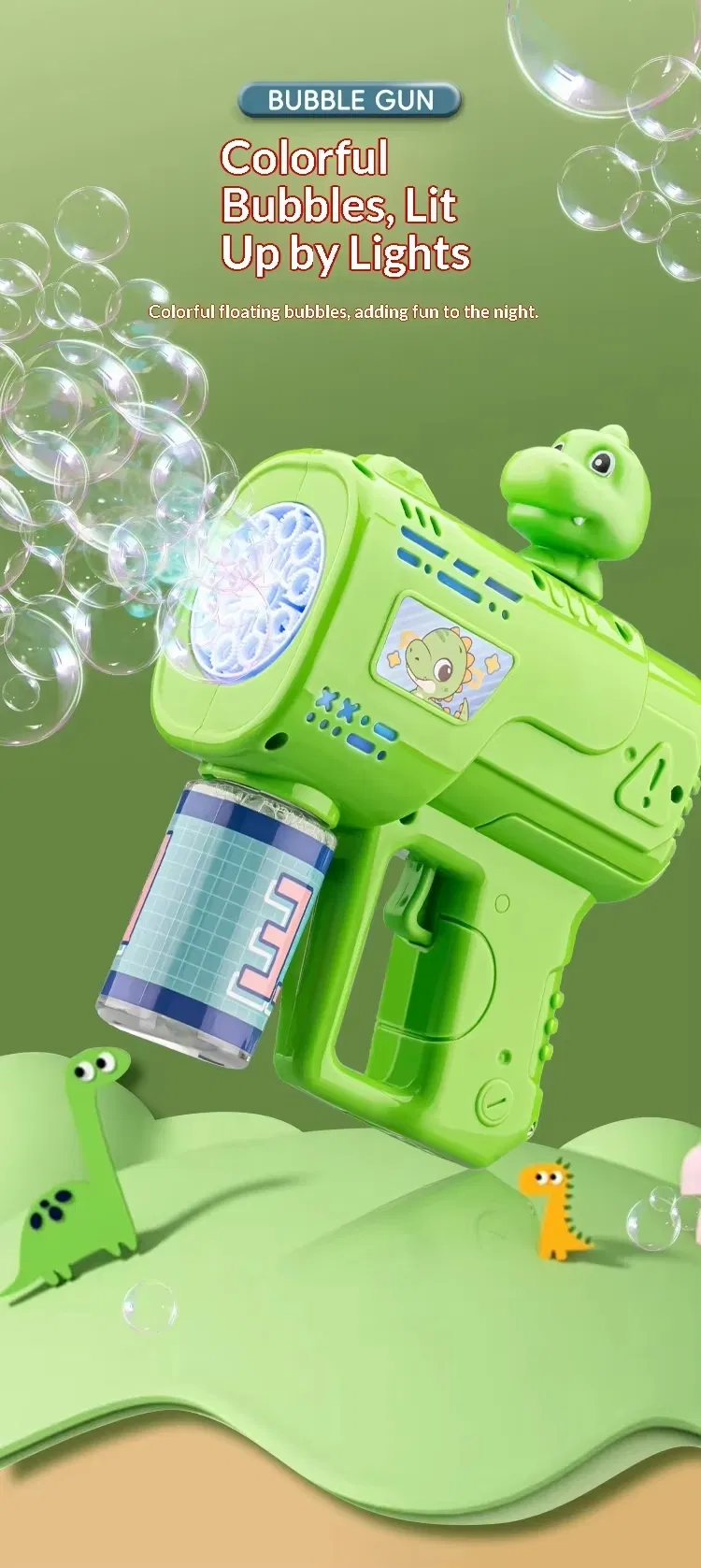 Pistola de Bolhas 8