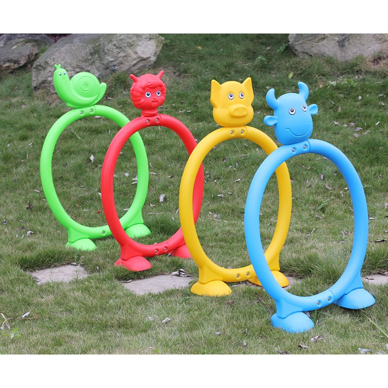Equipamento de Playground Comercial Componentes Exteriores Parque Brinquedos de Plástico para Crianças