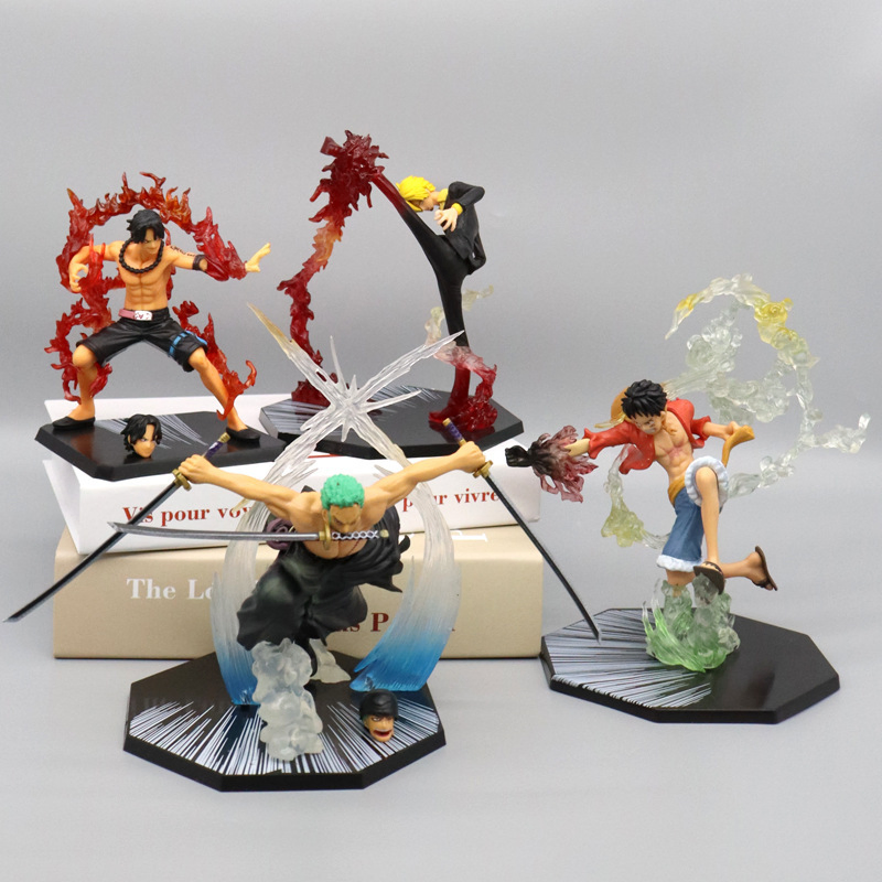 Figura de Ação Luffy de One Piece Decoração para Casa Presentes Promocionais