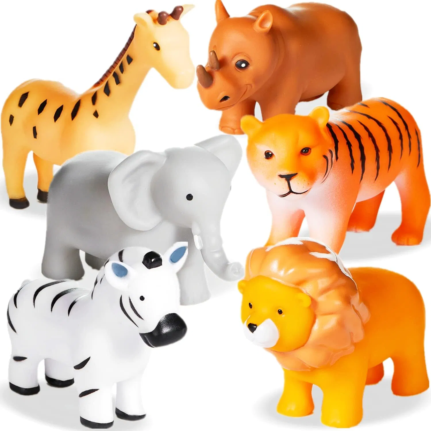 Brinquedos de Banho Sem Furo Brinquedos de Plástico Animais