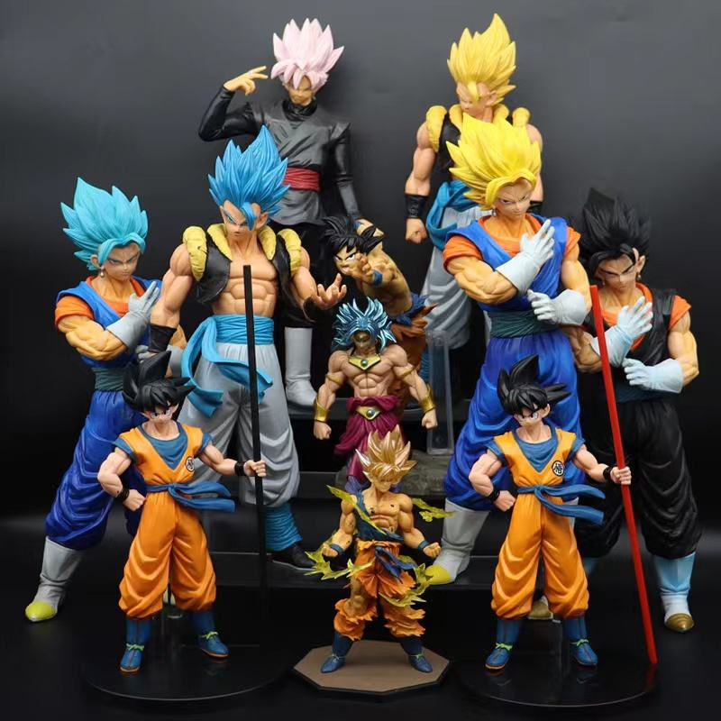 Figura de Ação Colecionável do Goku Super Saiyajin de Dragon Ball Z