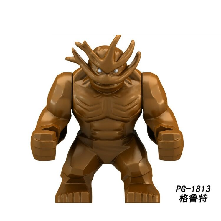 Figura de Ação de Super-Herói Marvel Venom Homem-Aranha Wolverine Brinquedo de Bloco de Construção de Plástico (PG8139)