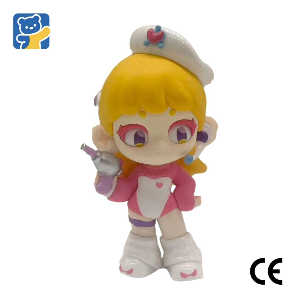 Brinquedos de Anime Resistentes a Manchas e de Fácil Limpeza, Brinquedos por Atacado para Caixa Cega de Shopping, Caixa de Presente Personalizada e Embalagem Ecológica de Brinquedos de Plástico