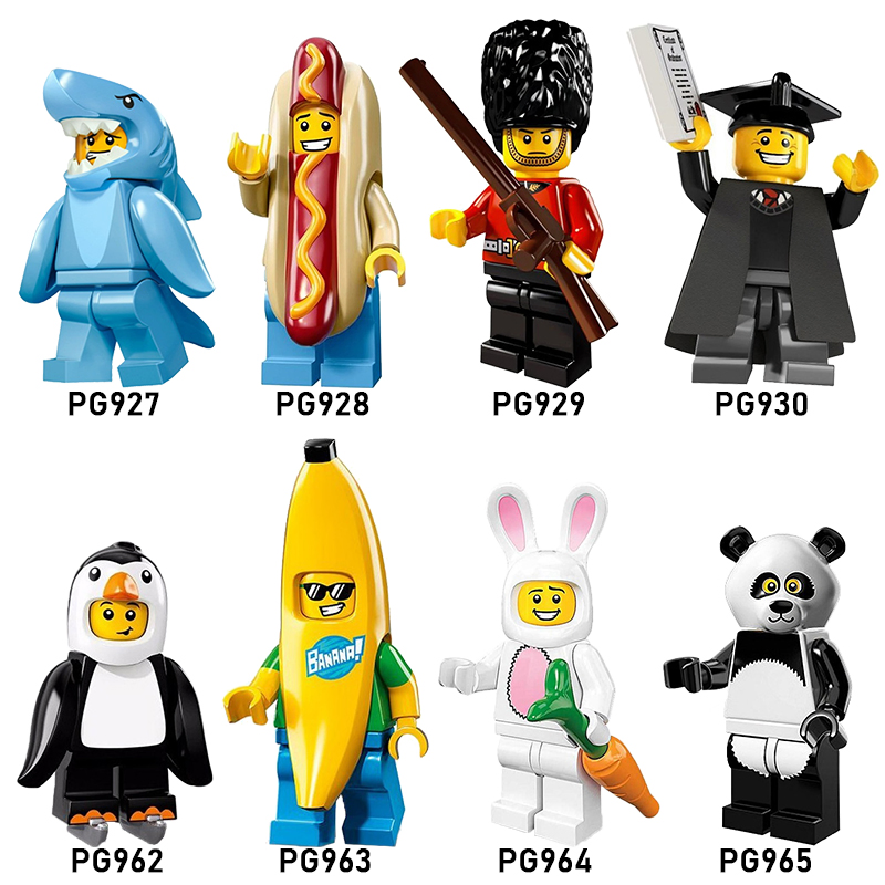 Figuras Mini Colecionáveis de Bomba Goofy Cartoon Montar Blocos de Construção Minifiguras Brinquedo de Plástico