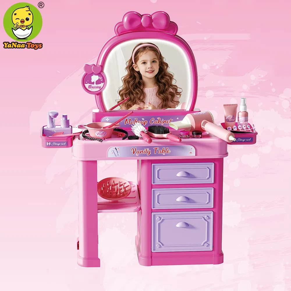 Conjunto de Brinquedos de Maquiagem de Brincadeira em Plástico para Crianças, Alta Qualidade, Novidade, Atacado, ODM/OEM