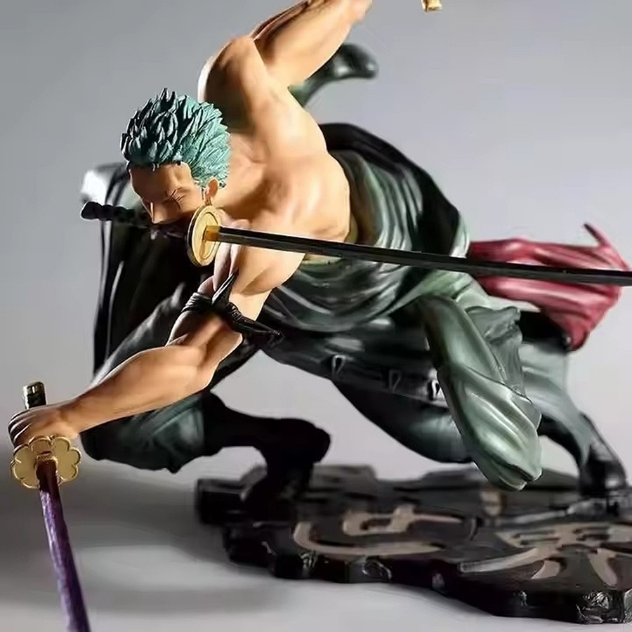 Figura de ação de anime em plástico personalizada, resistente a UV e estável, OEM ODM