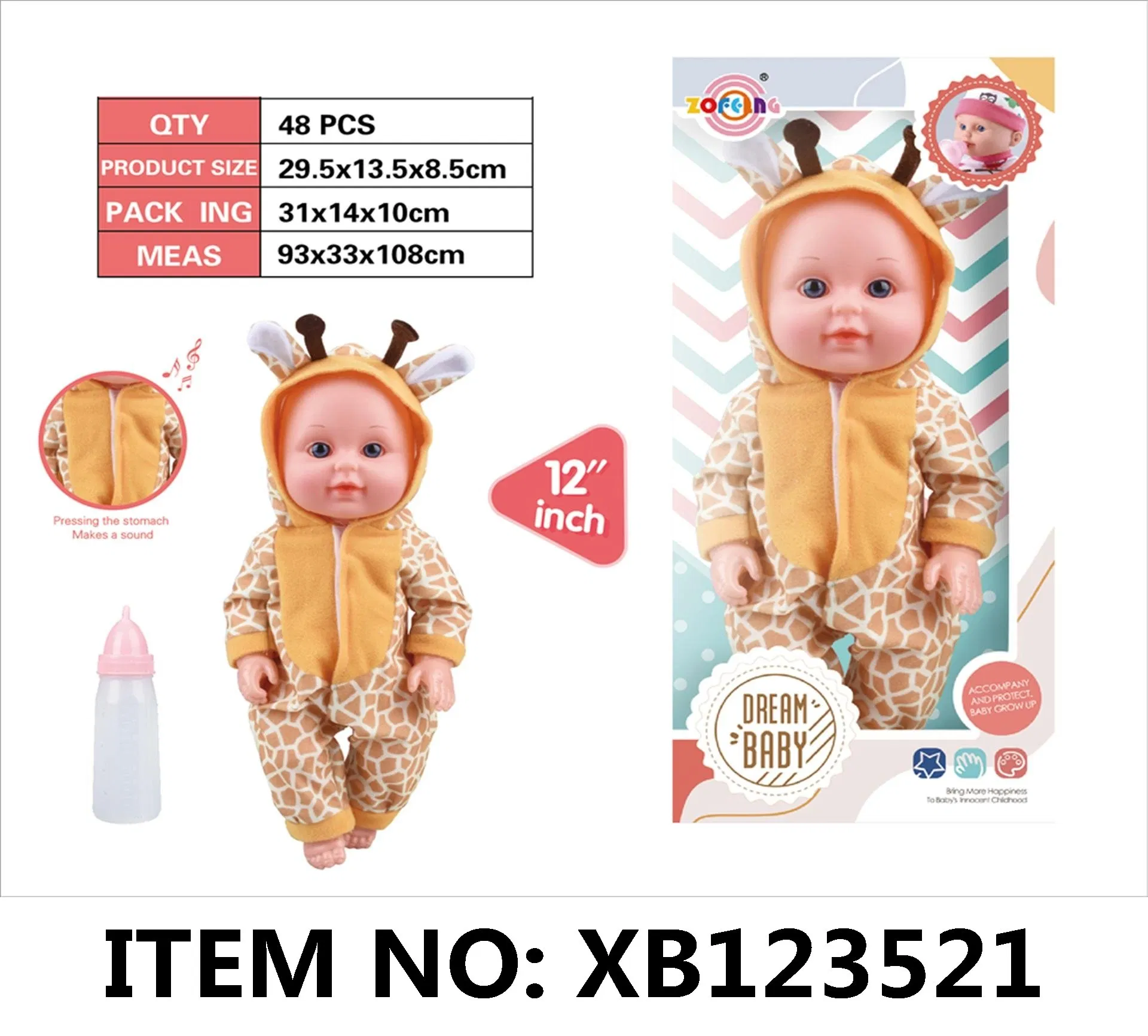 Boneco de Bebê Menino Reborn Fashionável Xinbo Interativo para Recém-Nascidos, Acessórios de Plástico para Brincadeiras em Casa Estilosas