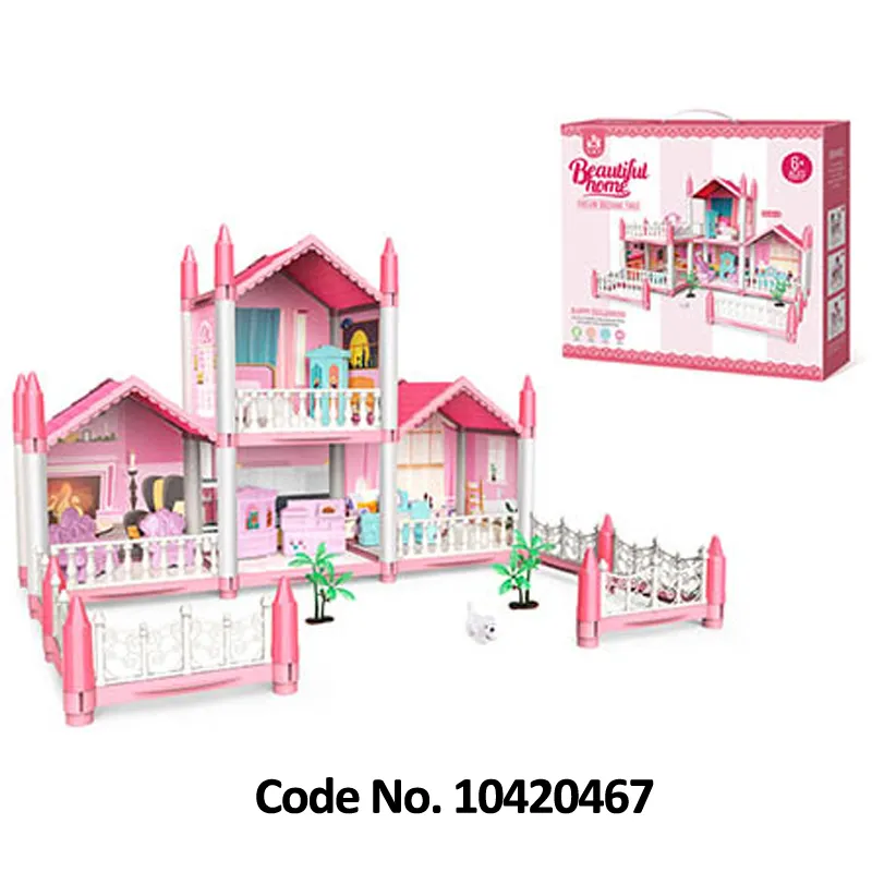 Casa de bonecas Rosa Dream