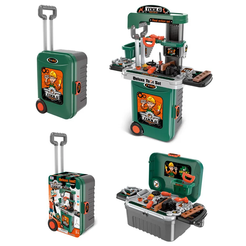 3 em 1 Conjunto de Brinquedos de Ferramentas