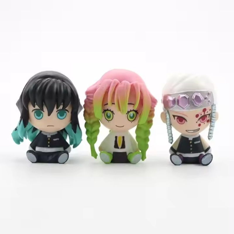 Figuras de Ação em PVC Mini Figuras Personalizadas Coleção Bonecos Brinquedos de Plástico