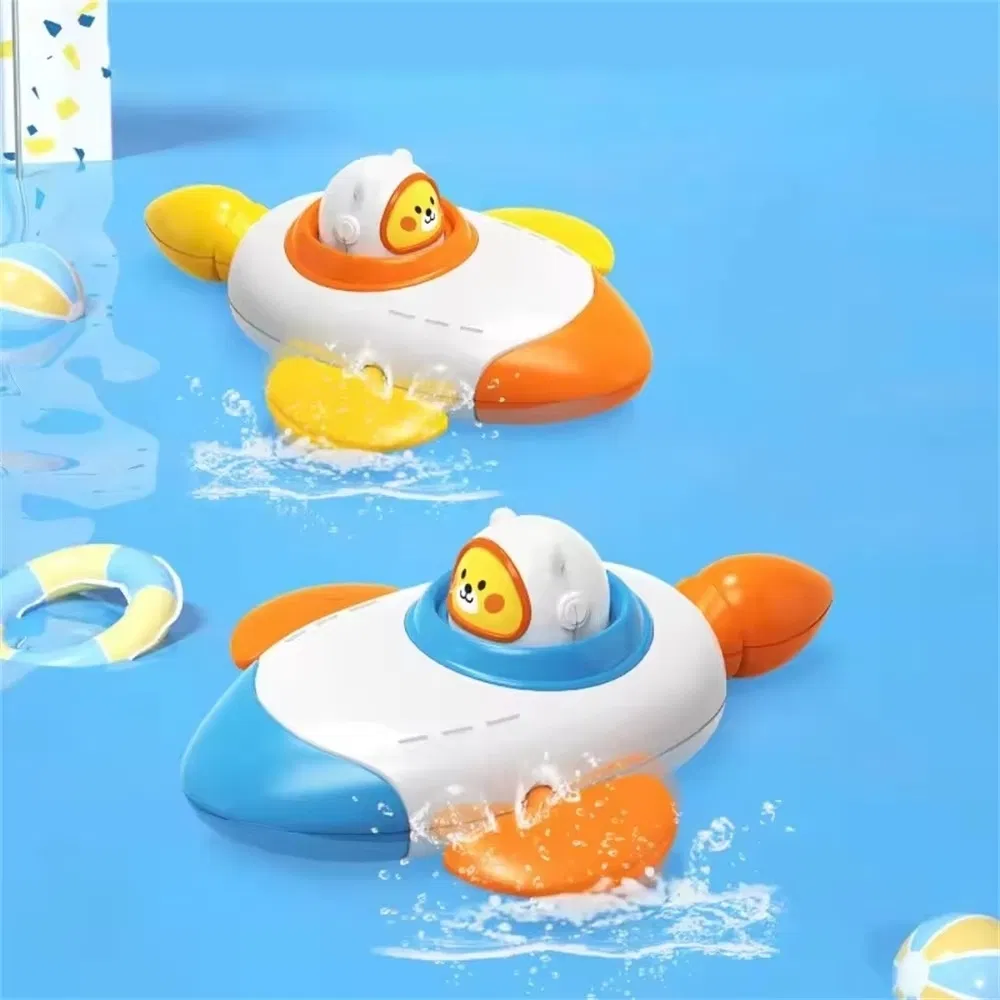 Brinquedo de banho para bebês em material plástico compacto, adequado para animais, ideal para piscinas de resort