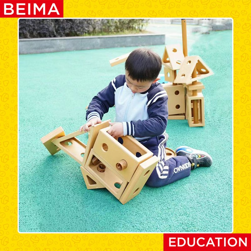 O Brinquedo Perfeito para Pequenos Arquitetos: Blocos de Construção de Grande Tamanho para Jardim de Infância