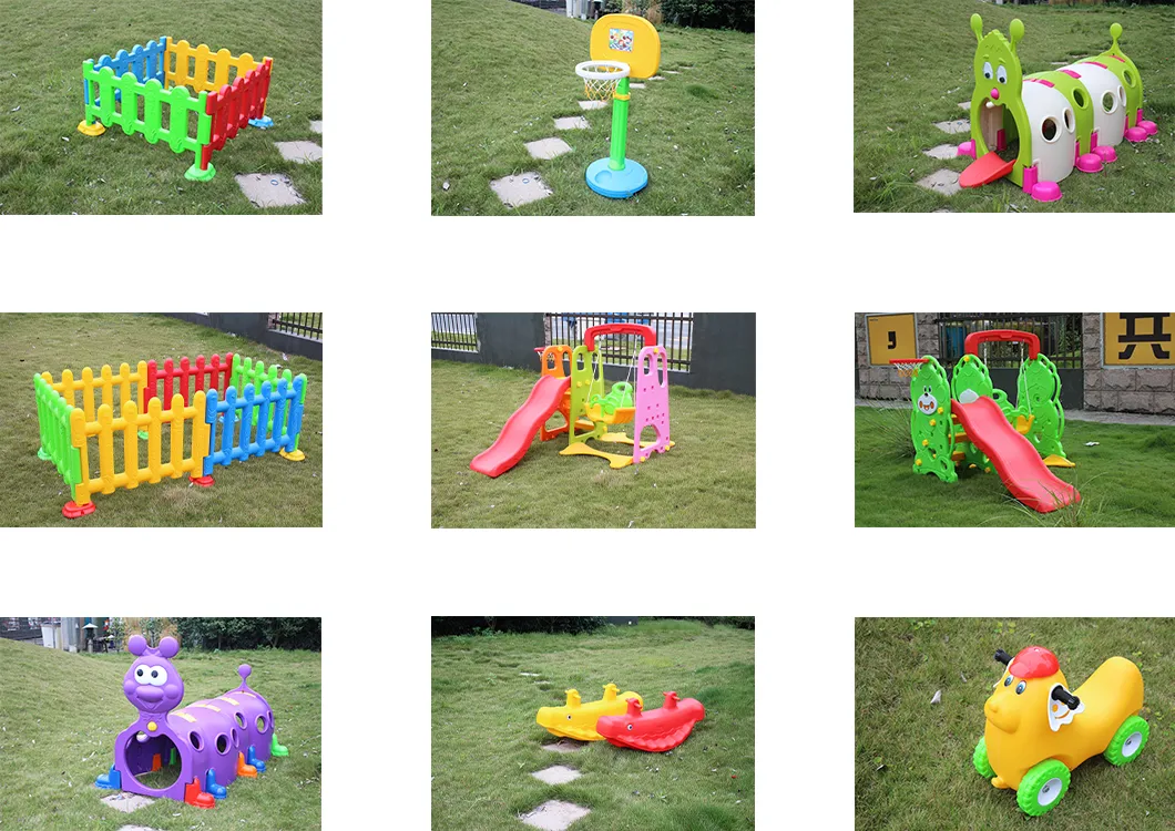 Equipamento de Brincadeira Macio Parque Playground Plástico Brinquedos para Crianças