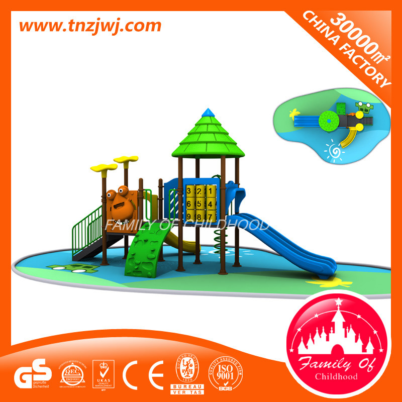 Brinquedos de playground de plástico para crianças brincarem ao ar livre