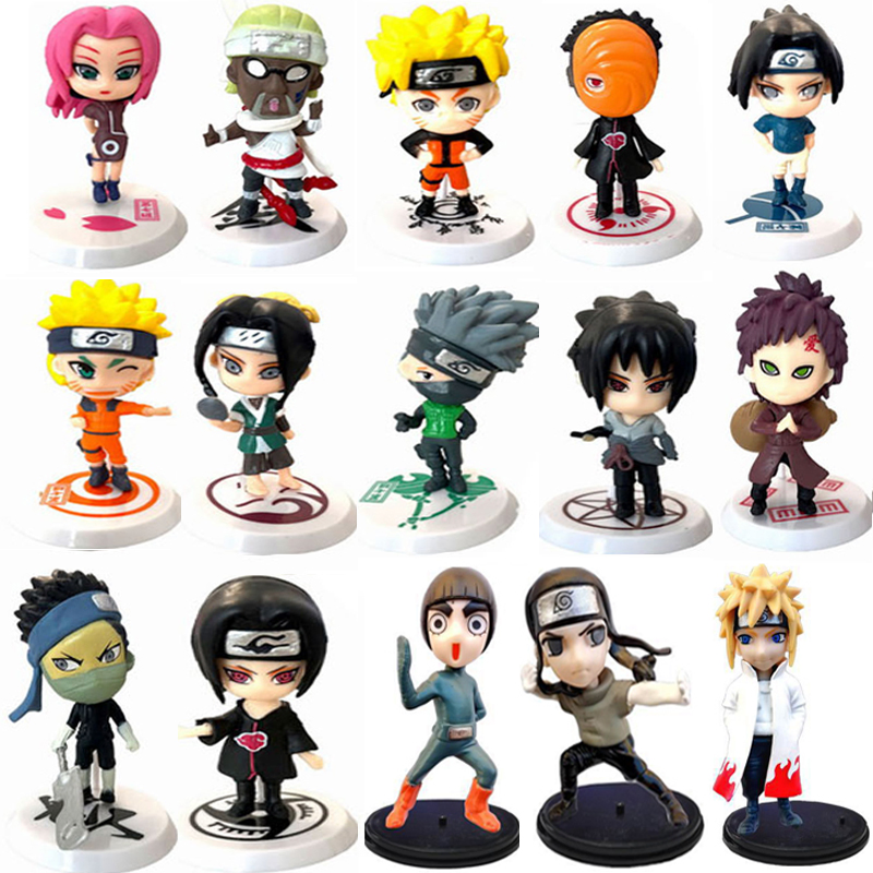 Brinquedos Tombotoys Figura de Ação Personalizada Dragon Ball Brinquedo para Crianças Brinquedo de Plástico Atacado Figura de Anime Naruto