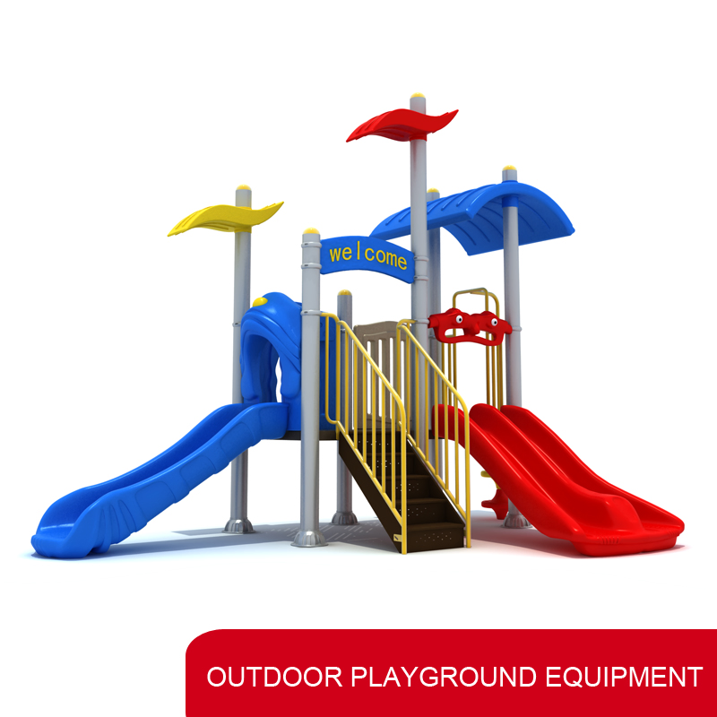 Parque de Diversões de Plástico Brinquedo Balanço Personalizado Academia Playground ao Ar Livre Escorregador