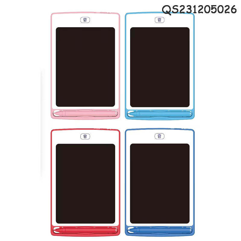 Brinquedo Educacional Personalizado QS de Aprendizagem Elétrico de Plástico 6.5 8.5 Polegada Tela Monocromática LCD de Escrita e Desenho Tablet Brinquedo