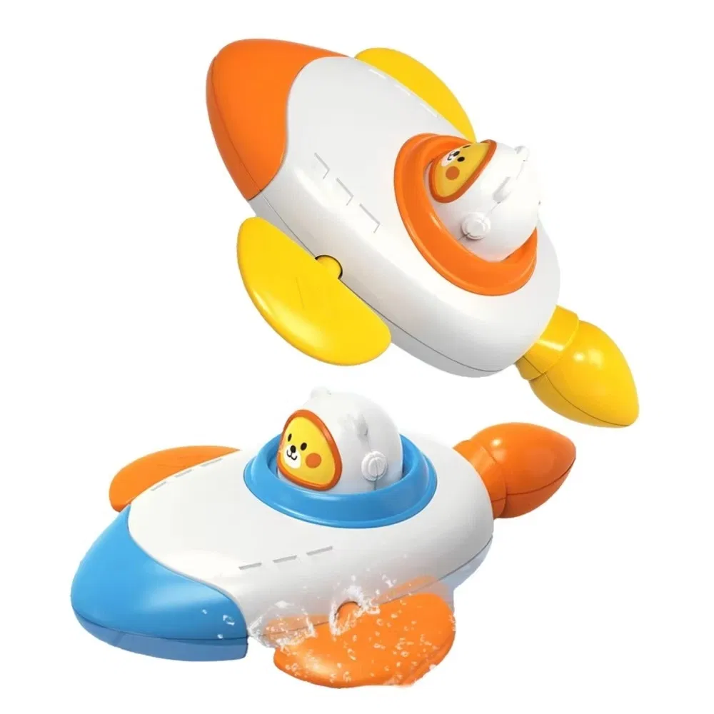 Brinquedo de banho para bebês em material plástico compacto, adequado para animais, ideal para piscinas de resort