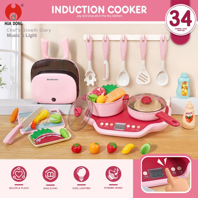Venda por atacado de novo produto Cozinha infantil conjunto de brinquedos de plástico de alta qualidade Toy Complete Utensílios de Cozinha fingem cozinhar brinquedos para crianças Educativas Brinquedo