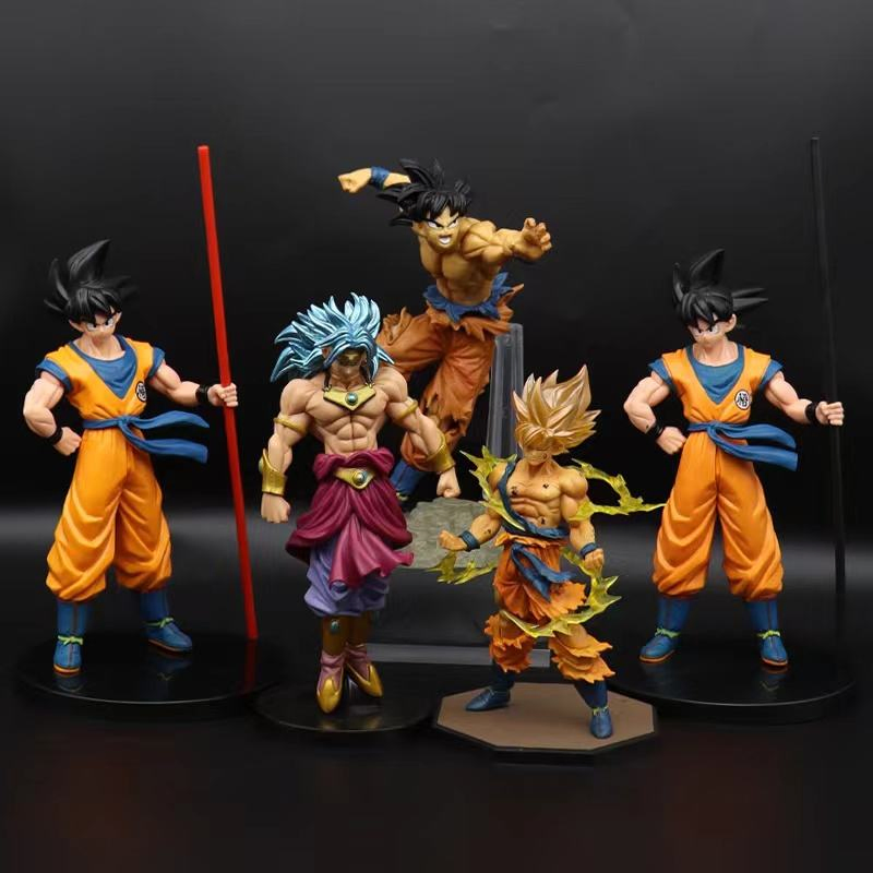 Figura de Ação Colecionável do Goku Super Saiyajin de Dragon Ball Z