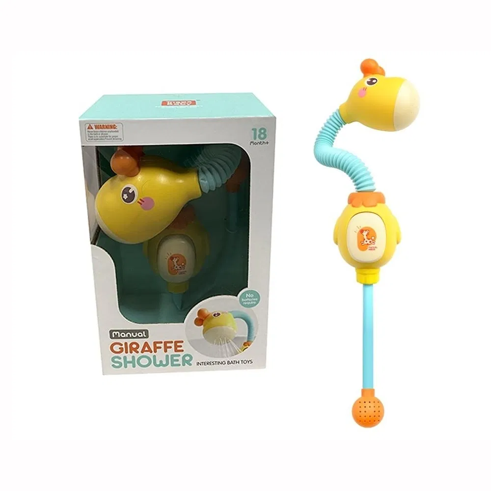 Brinquedo de banho de plástico adequado para bebês, fabricado na China, para áreas de splash