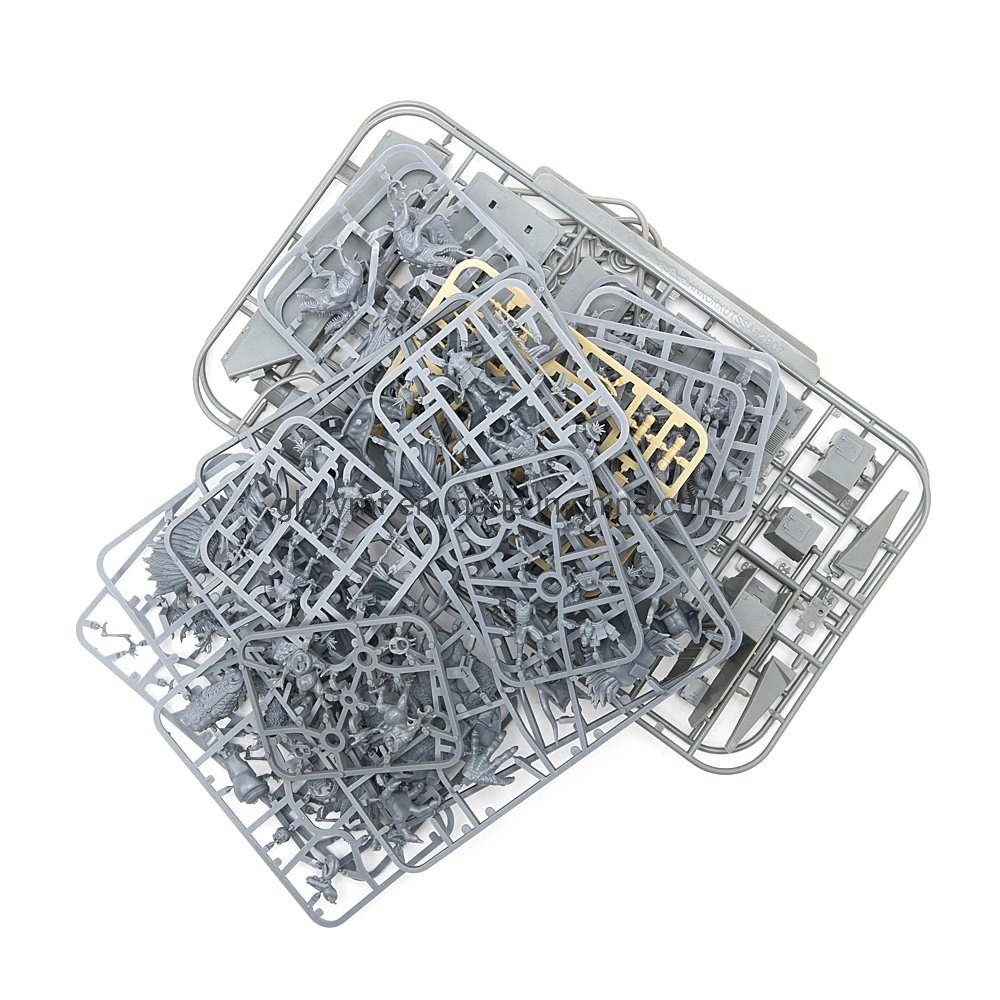 Figura de Jogo de Ação em Plástico Rígido HIPS para Modelo de Sprue de Jogo de Tabuleiro