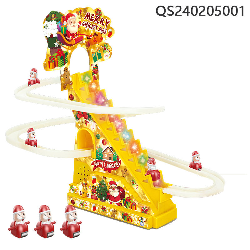 Brinquedos de Natal para Crianças, Conjunto de Trilhos Elétricos de Tema de Natal, Brinquedos de Plástico em Vários Tamanhos, Parque de Brinquedos para Crianças