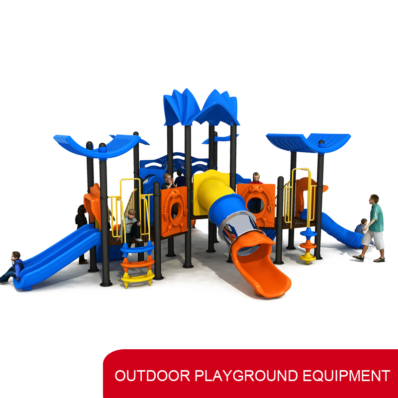 Parque de Diversões de Plástico Brinquedo Balanço Personalizado Academia Playground ao Ar Livre Escorregador