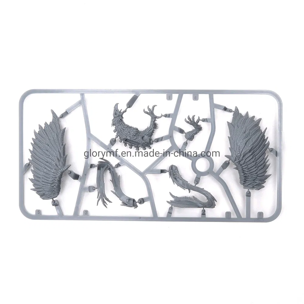 Figura de Jogo de Ação em Plástico Rígido HIPS para Modelo de Sprue de Jogo de Tabuleiro