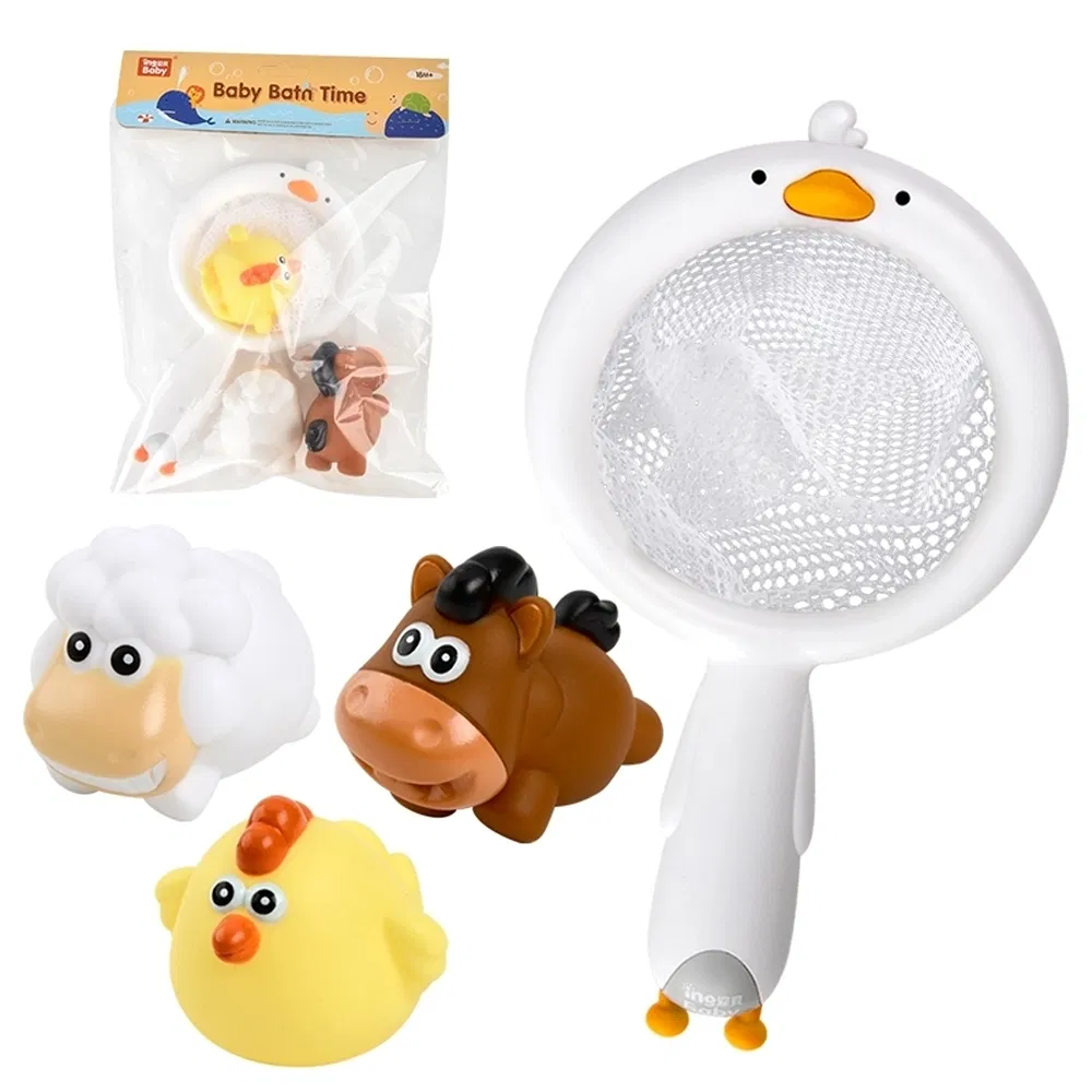 Material plástico ecológico para bebês, brinquedo de banho criativo adequado para atividades de verão