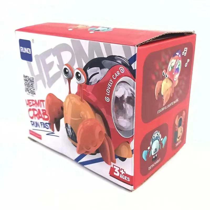Brinquedo caranguejo-hermitão 10