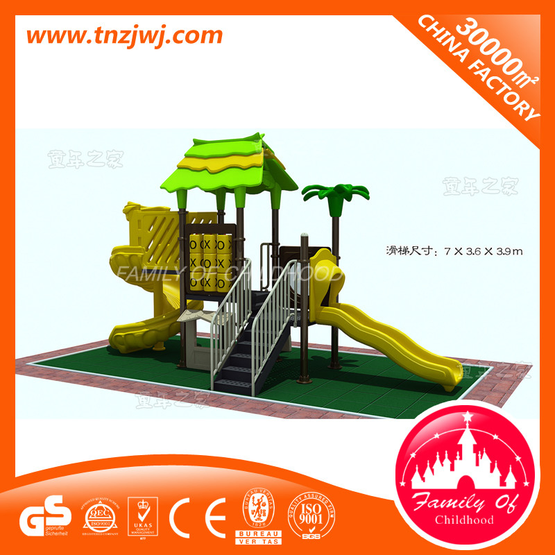 Brinquedos de playground de plástico para crianças brincarem ao ar livre