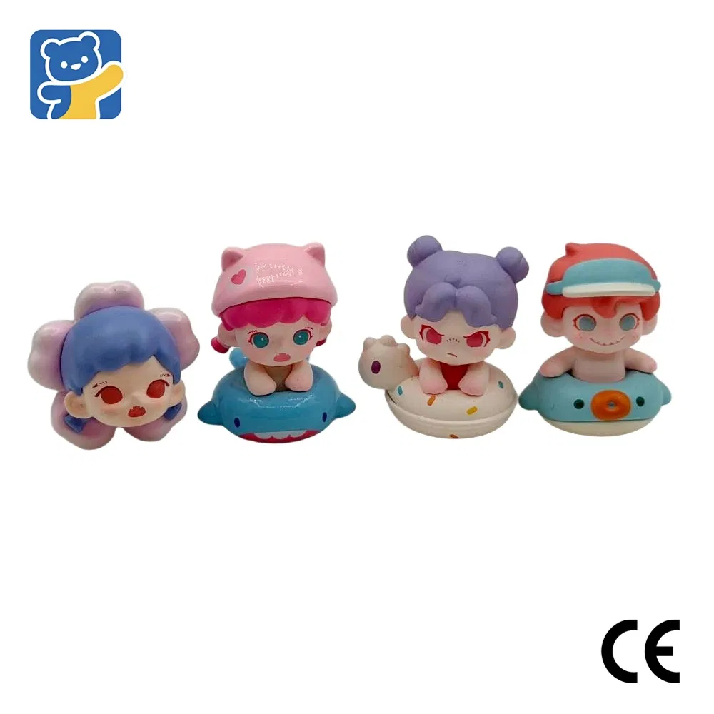 Fornecedor de Piscina de Verão CE OEM/ODM Testado Flutuador de Tubarão 4-Set Brinquedos Educativos de Plástico Populares