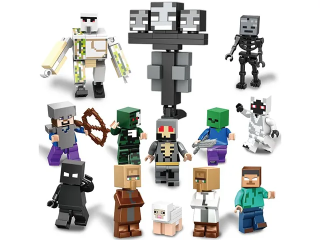 Coleção de Figuras de Plástico
