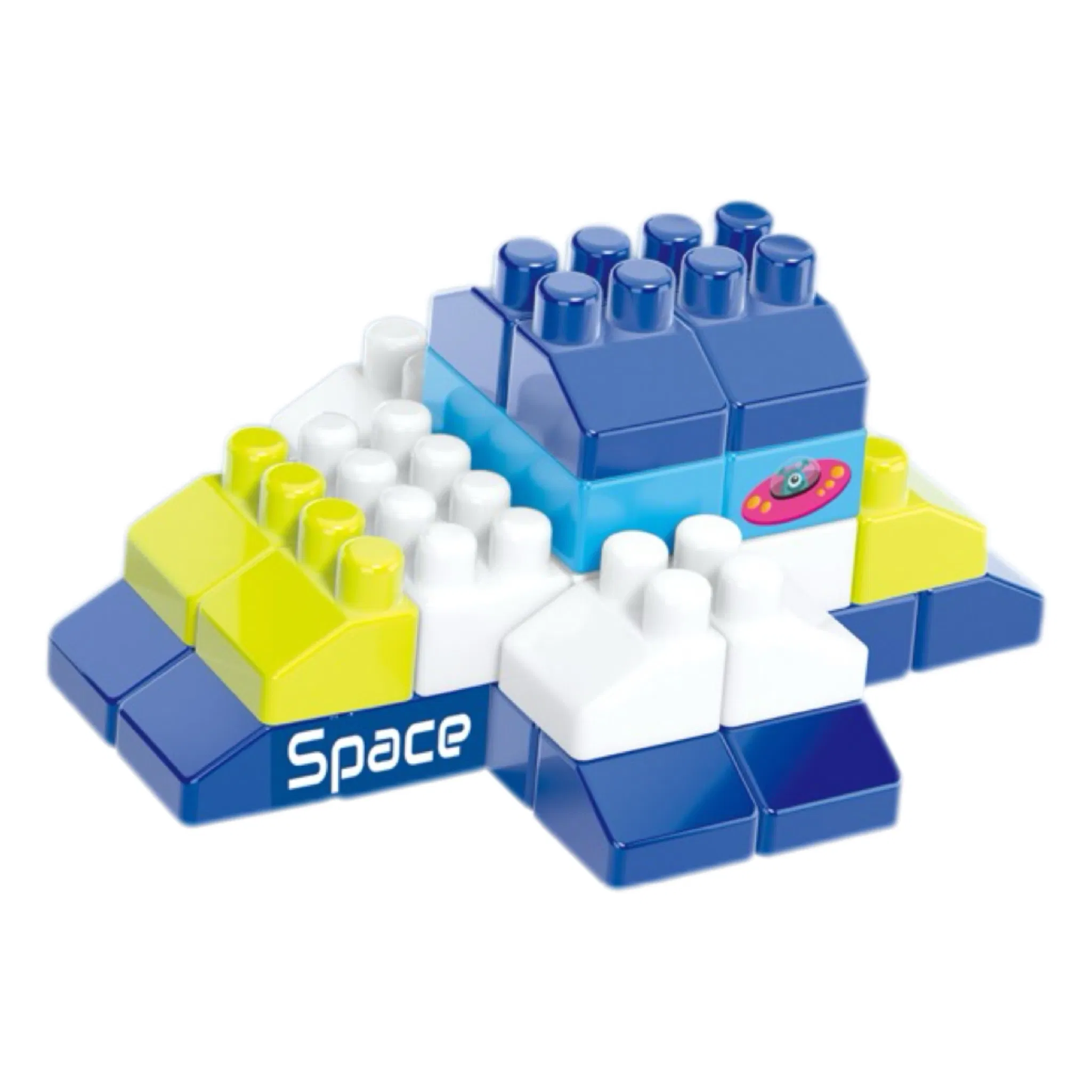 Blocos de Montar DIY Xinbo para Crianças, Brinquedo de Montagem Educacional em Plástico