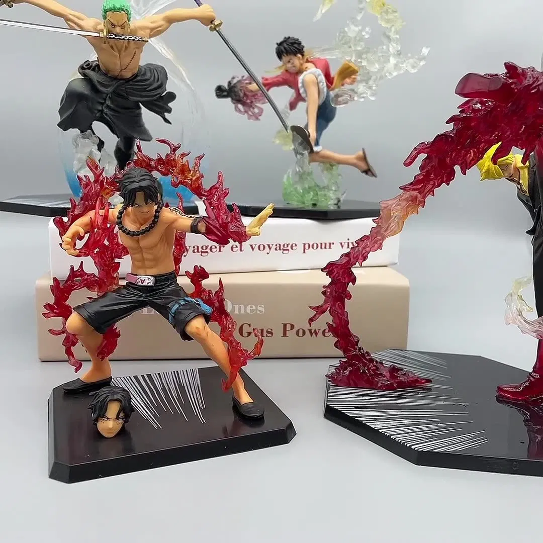 Figura de Ação Luffy de One Piece Decoração para Casa Presentes Promocionais