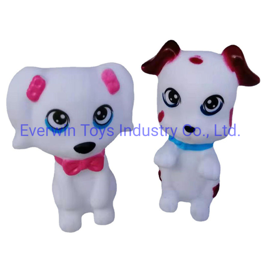 Acessório de boneca de plástico, bonecas miniaturas de vinil