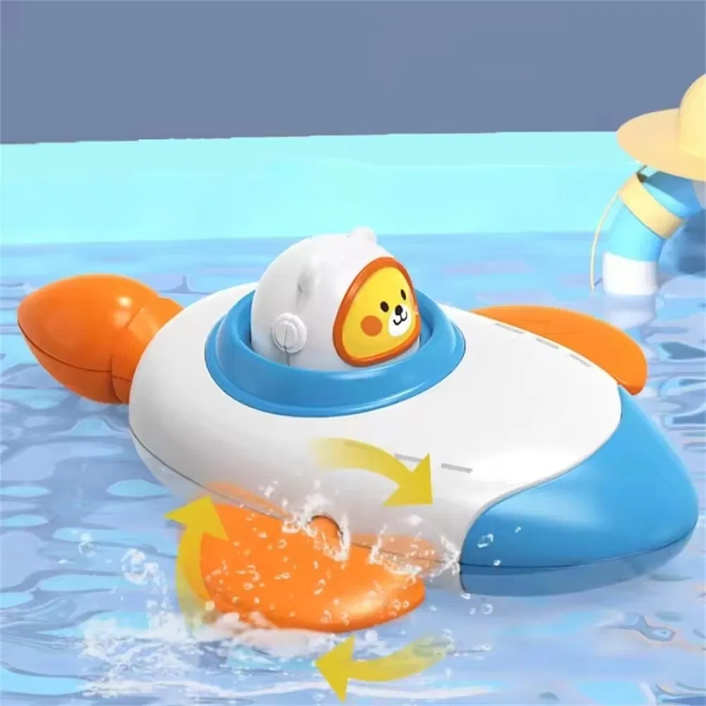 Brinquedo de banho para bebês em material plástico compacto, adequado para animais, ideal para piscinas de resort