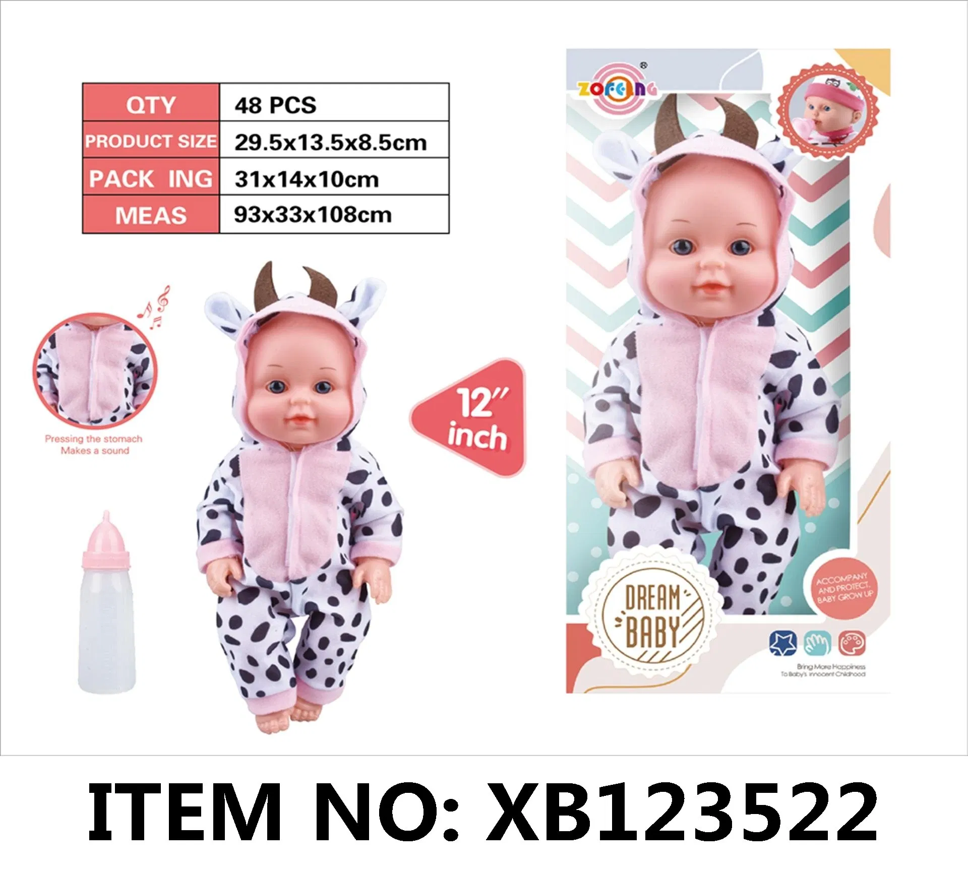 Boneco de Bebê Menino Reborn Fashionável Xinbo Interativo para Recém-Nascidos, Acessórios de Plástico para Brincadeiras em Casa Estilosas
