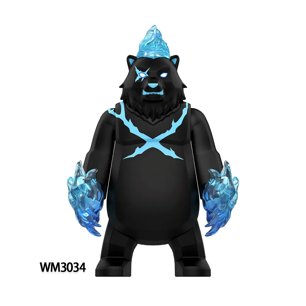Wm6220 Wm6221 Solo Leveling Beru Cha Hae-in Sung Jin-Woo Igris Mago Tusk Bellion Anime Coreano Mini Blocos de Construção Plásticos Educativos Brinquedos para Crianças