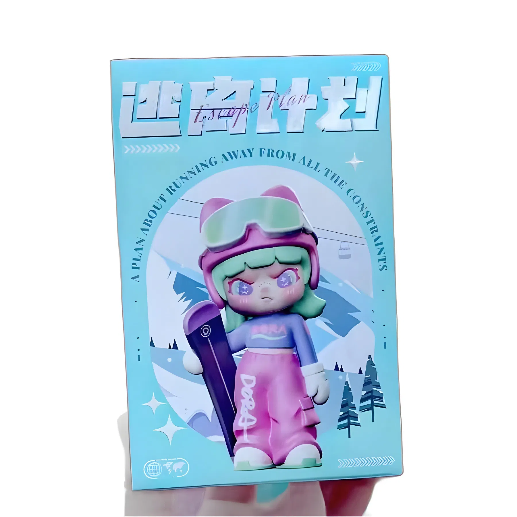 Figuras Colecionáveis de Vinil Personalizadas por Atacado de Boutiques de Papelaria, Caixa Cega, Modelo de Plástico Duplo Espesso, Brinquedos de Personagens de Ação de Anime