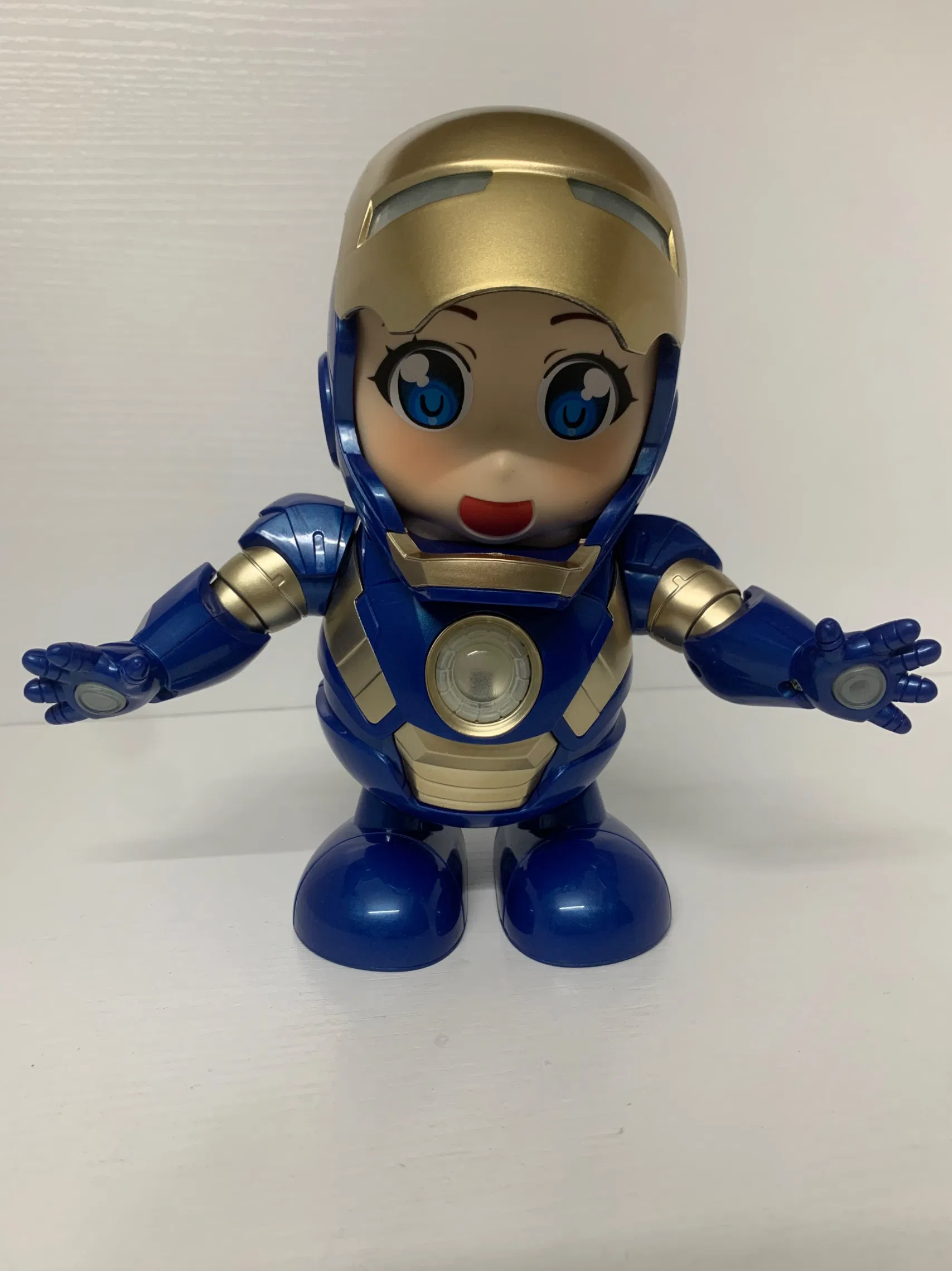 Figura de Ação Personalizada, Modelo de Carro em Liga, Carro Controle Remoto, Brinquedo Educativo, Modelo de Brinquedo em Plástico, Carro em Die Casting, Brinquedo Eletrônico de Robô, Presente, Homem de Ferro Dançante