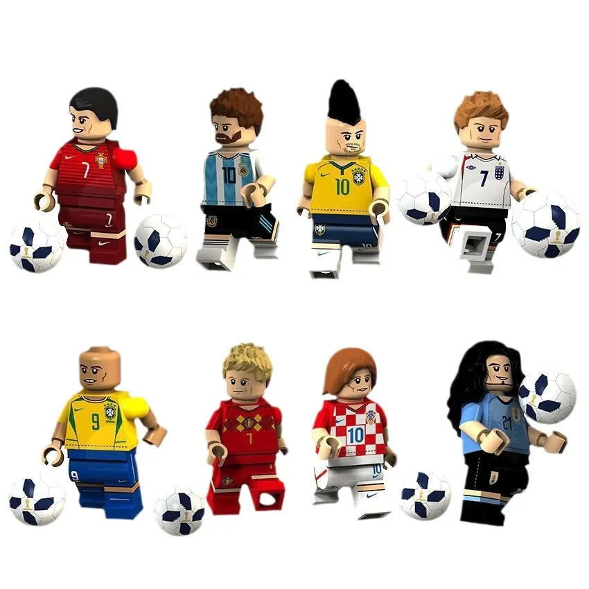 Mini Figuras de Jogador de Futebol 2