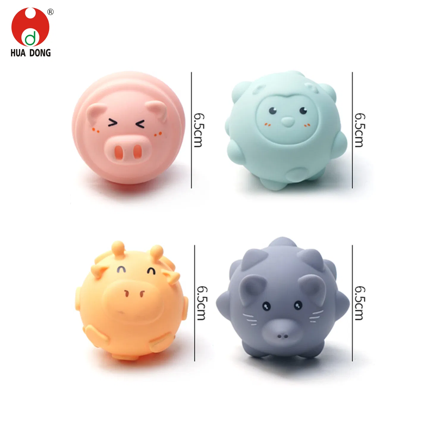 Brinquedos infantis mais populares e baratos, feitos de borracha, plástico, vinil e material PVC, com formato de animais e design colorido para aprendizado e brincadeiras durante o banho
