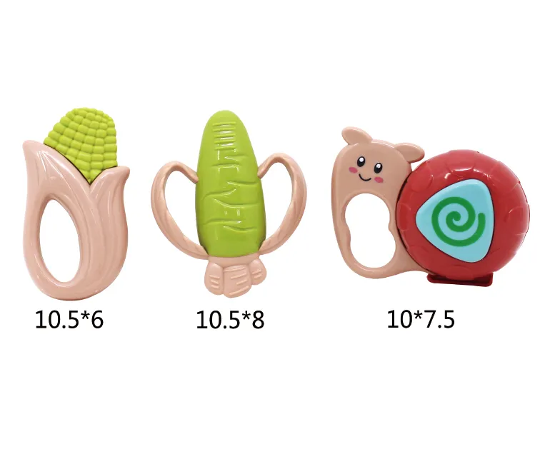Chocalho de Silicone para Bebê 2