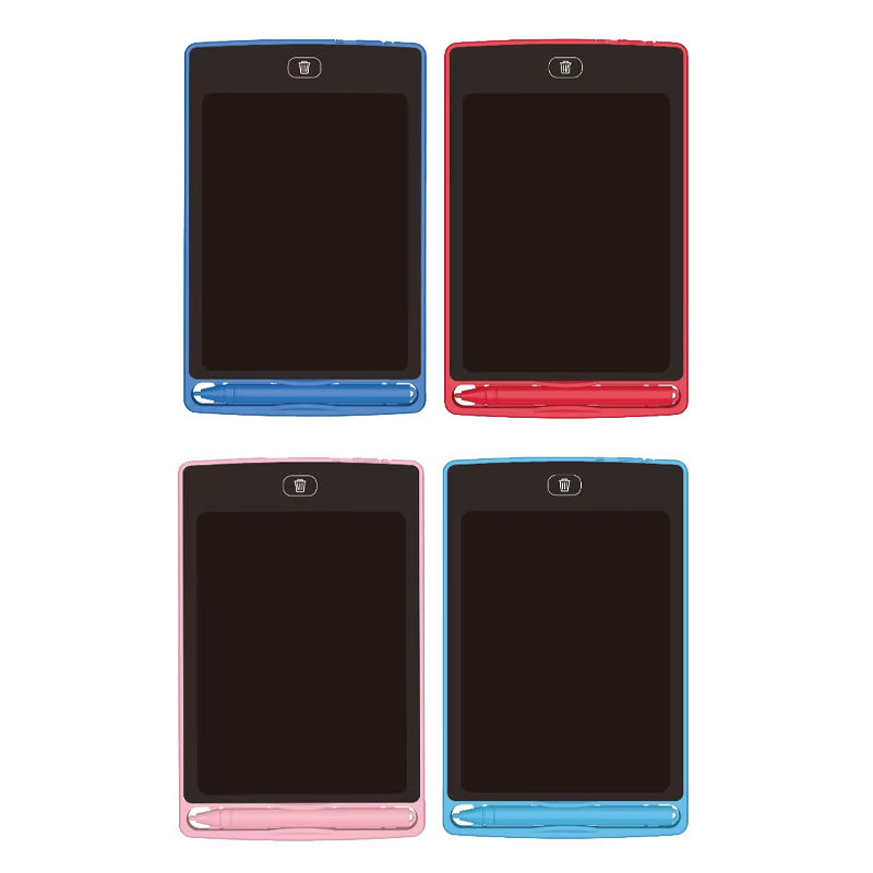 Brinquedo Educacional Personalizado QS de Aprendizagem Elétrico de Plástico 6.5 8.5 Polegada Tela Monocromática LCD de Escrita e Desenho Tablet Brinquedo