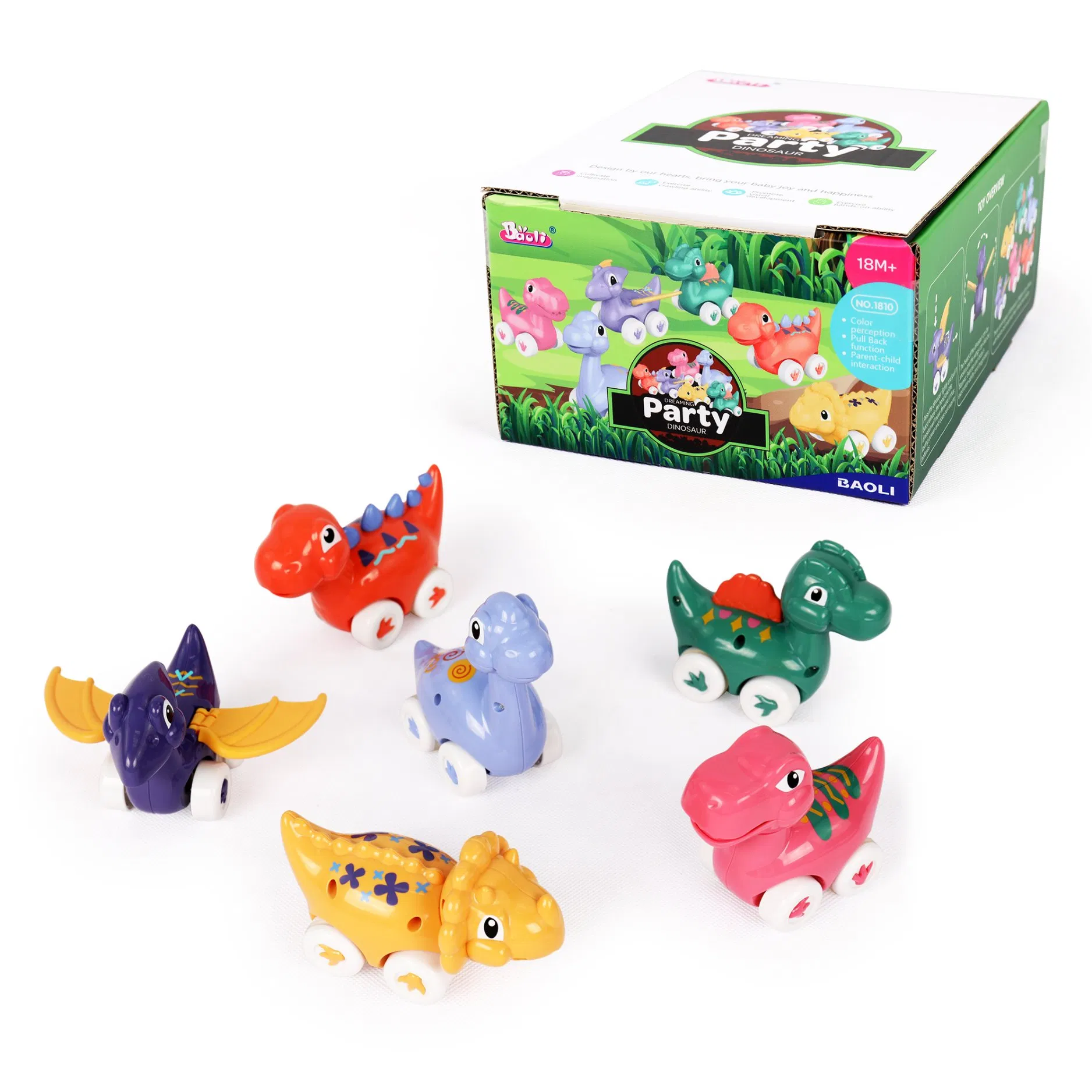 Brinquedos de Veículos de Dinossauro Baoli para Meninos e Meninas na Hora de Brincar